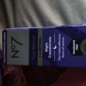No7 night concentrate